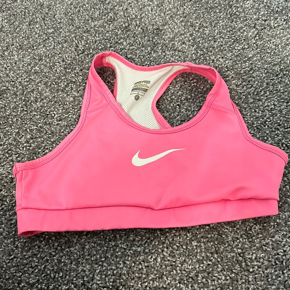 Girls Nike pro dri fit bra
